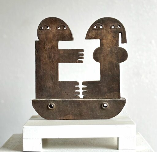 - pronto per partire -  Keramik, gefärbt